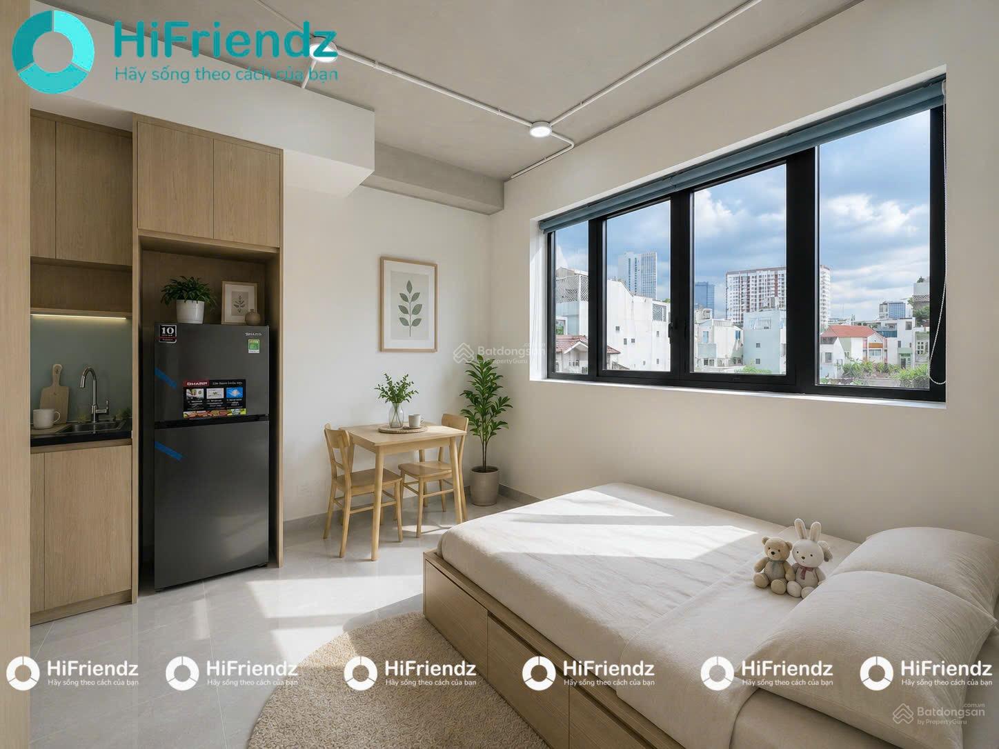 Không gian Căn hộ mới xây đi bộ sang Đại học Ngoại Thương, Hồng Bàng, Hutech, GTVT, UEF - Đầy đủ nội thất