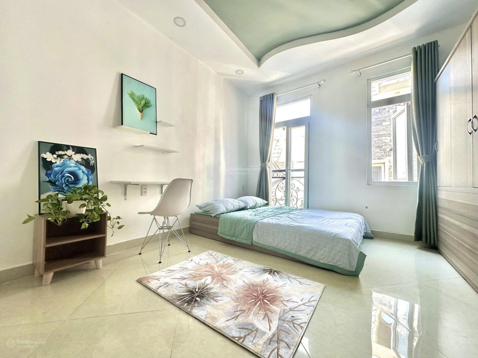Không gian Cho thuê phòng studio full nội thất rộng 30m2 gần Văn Lang cơ sở 3