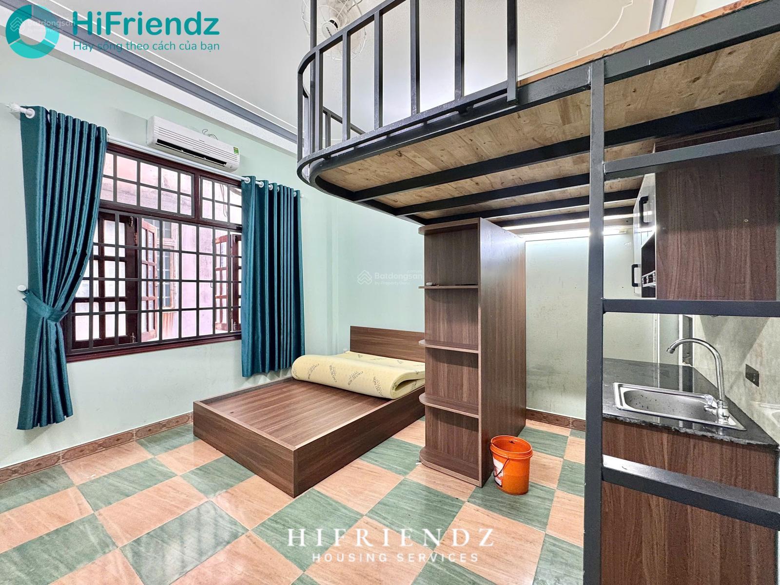 Không gian Duplex gác mới keng ở được 3 4 ng ngay Parc Mall Q8