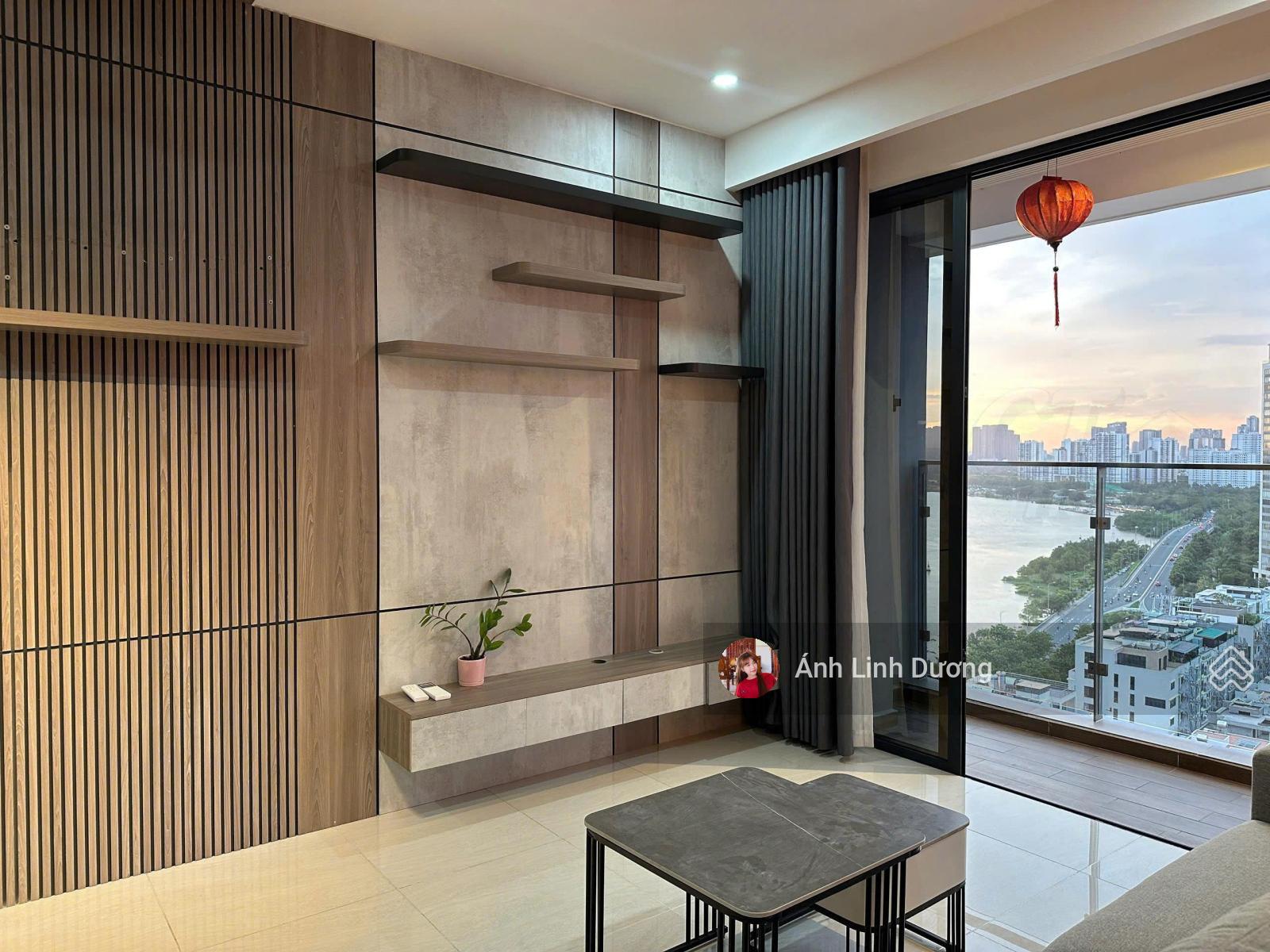 Không gian Cho thuê 2PN tháp Soliel, nội thất không thể đẹp hơn - One Verandah