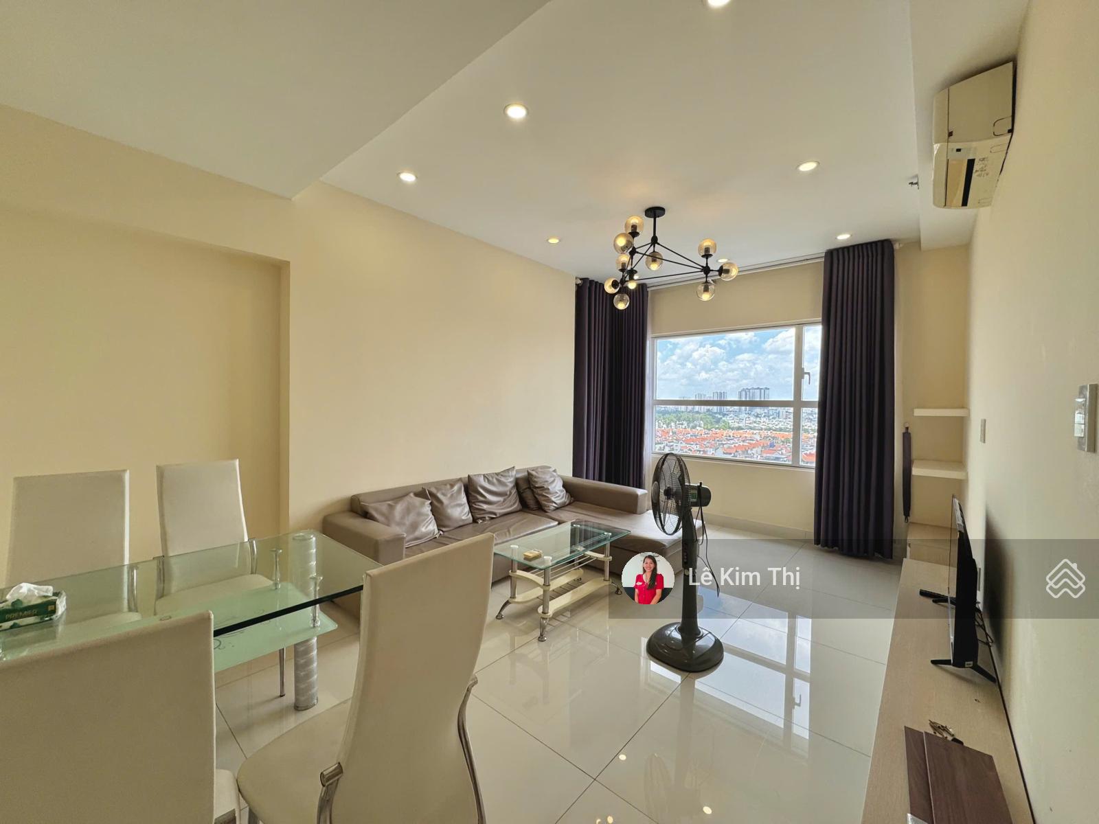 Không gian Cho thuê căn hộ Sunrise City North 2 phòng ngủ, đủ nội thất, view thoáng mát, giá 17 triệu/tháng