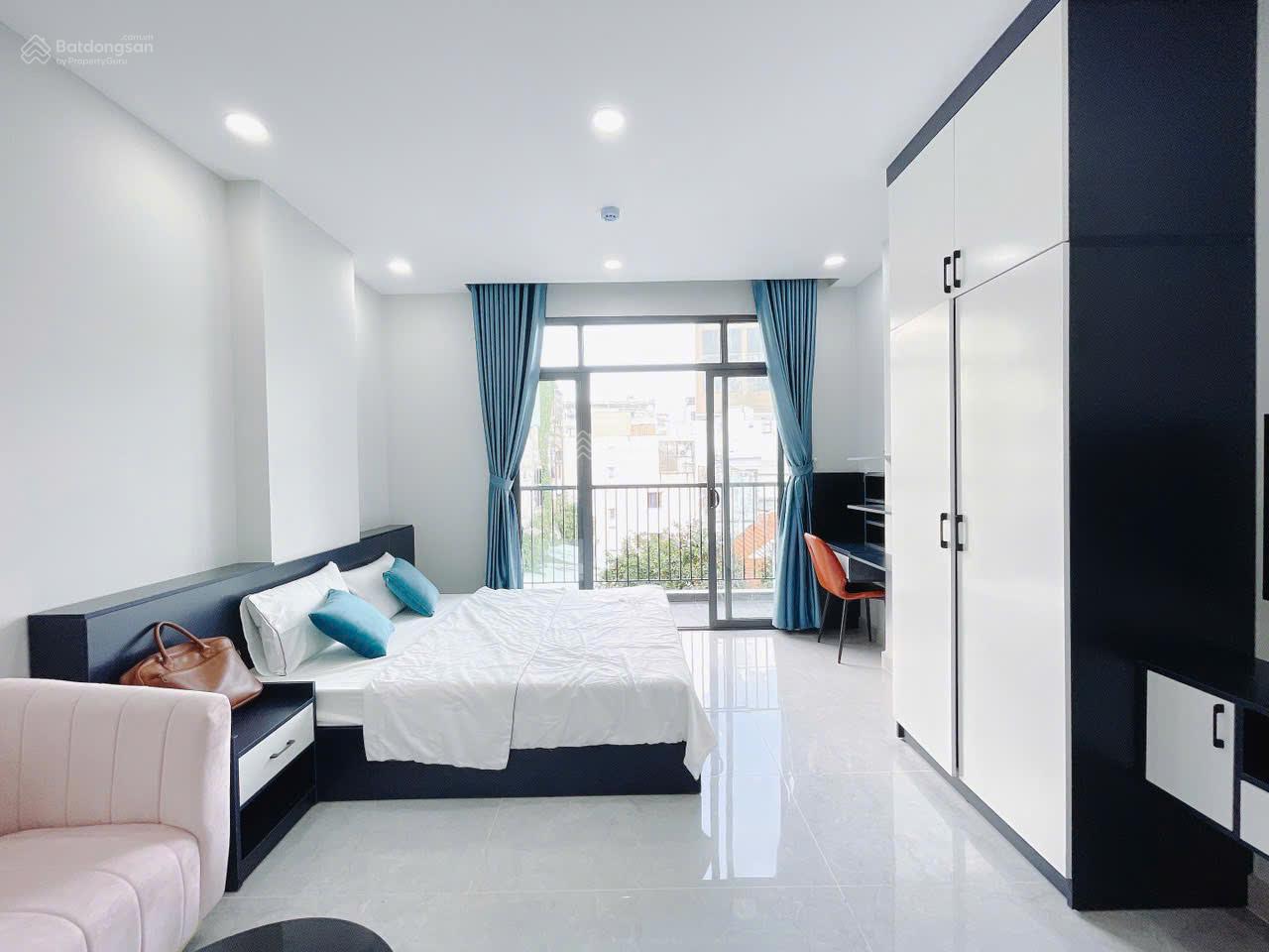 Không gian Cho thuê 1PN ban công Quận 3 gần Công viên Lê Văn Tám, ĐH Kinh Tế full nội thất máy giặt riêng