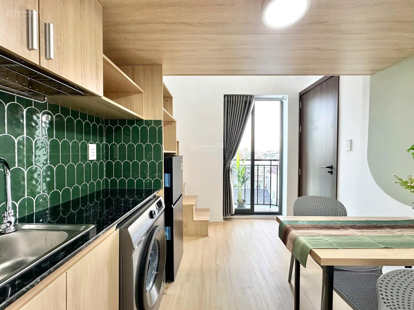 Không gian Căn hộ Duplex bancon 28m2 đủ NT, máy giặt riêng, 44/22 Phạm Văn Chiêu Q. Gò Vấp. LH 0944 397 ***