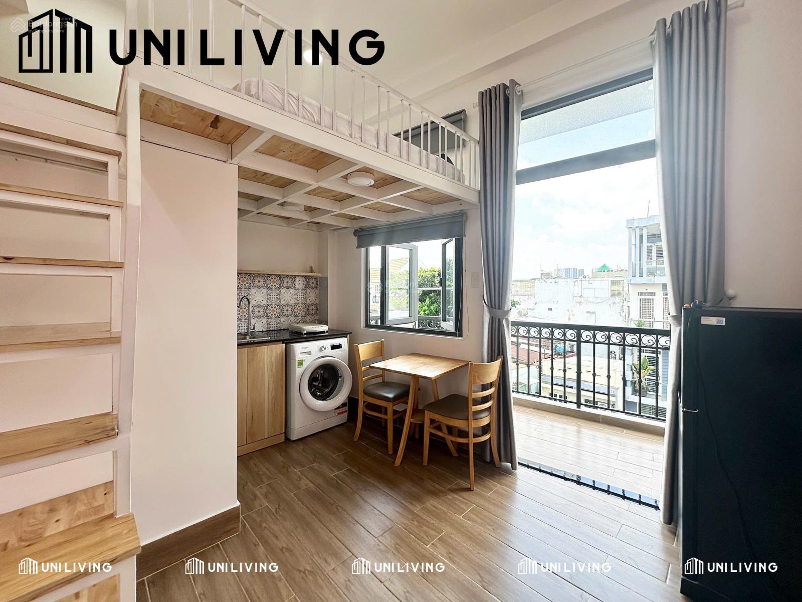 Không gian Duplex ban công siêu thoáng - full nội thất - gần DH VLU, IUH, tiện di chuyển qua Quận 1, PN, GV