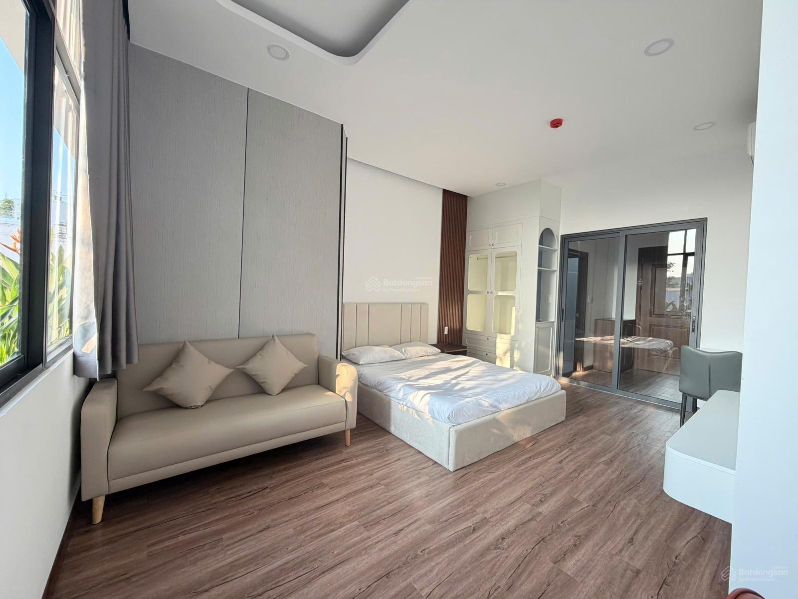 Không gian Căn 1 phòng ngủ 58m2 tone Gỗ sang xịn ngay Cầu Thị Nghè gần Q1