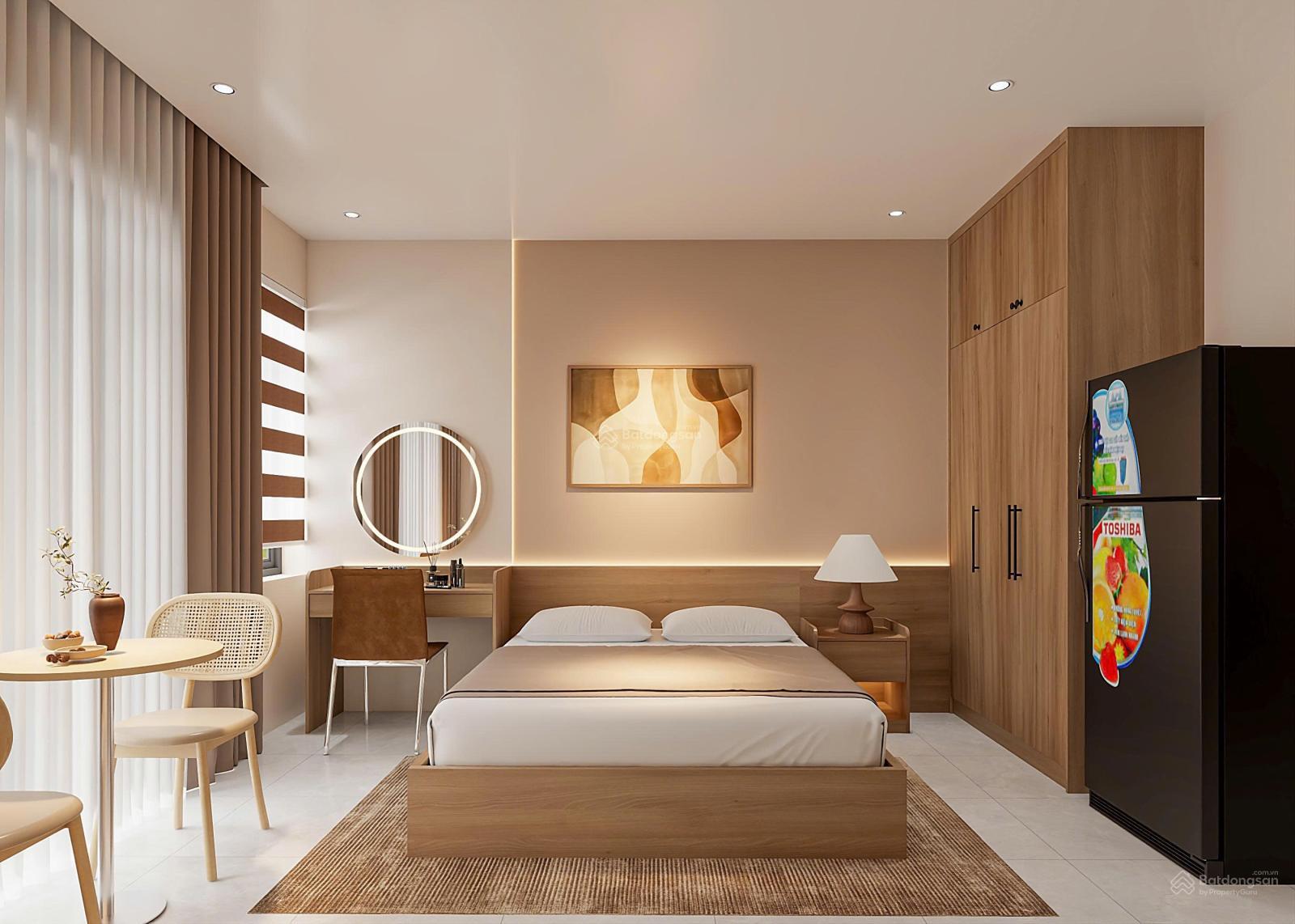 Không gian Khai trương căn hộ 2PN-1PN-studio full nội thất hiện đại mới 100% gần sân bay TSN QTB giáp Q1,Q3,10
