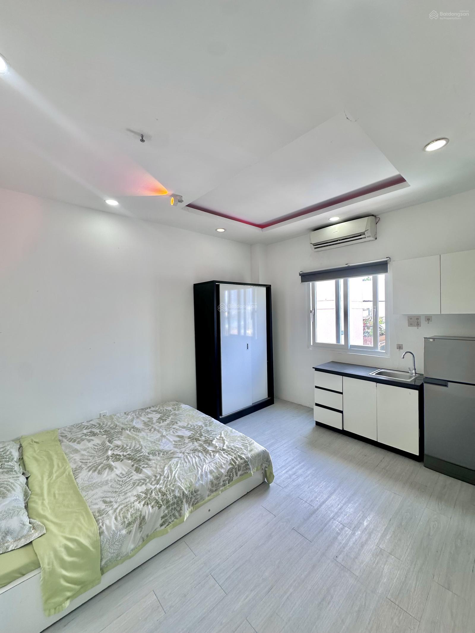 Không gian Studio 20m2 cửa sổ thoáng, full NT cơ bản, thang máy, bãi xe rộng rãi gần ngã tư Phú Nhuận