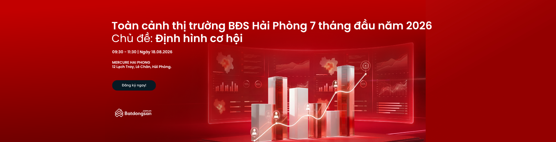 Toàn cảnh thị trường bất động sản Hải Phòng 7 tháng đầu năm 2026