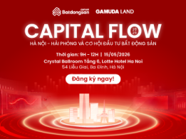  CAPITAL FLOW 2026  - HẢI PHÒNG – HÀ NỘI VÀ CƠ HỘI ĐẦU TƯ BẤT ĐỘNG SẢN