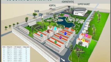 Biệt thự liền kề tại Sweet Home Nhơn Trạch