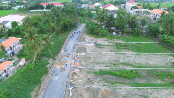 Cổng vào khu dân cư