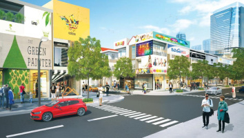 Ảnh minh họa đường lớn dẫn vào dự án