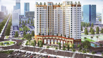 Một góc phối cảnh dự án Crec Building Trương Định