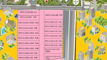 Minh họa cơ sở hạ tầng khu vực