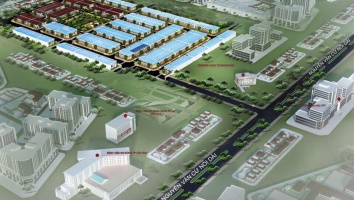 Góc nhìn từ trên cao Khu đô thị Thành Đô