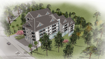 Hình ảnh kiến trúc độc đáo của dự án