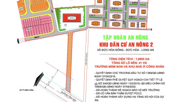 Hạ tầng hoàn thiện tại New Star Long An