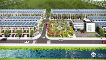 Phối cảnh một góc dự án New Star Long An