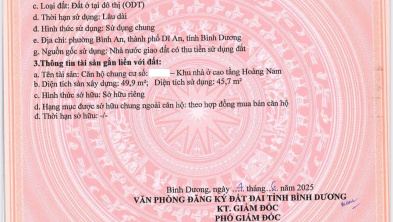 Chính chủ bán căn 1PN + 1 tầng cao view đẹp nhất dự án - sổ sẵn công chứng ngay - nhà mới 100%
                    
                
                
                    1,8 tỷ
                        ·50 m²
                    
                
                
                    
                    TP. Dĩ An (P. Đông Hòa mới)
                
                
                
                                            
                                
            Đăng hôm nay