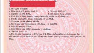 Chủ bán gấp căn hộ trệt dự án Jamona City, Q7, 171m2, 7.250 tỷ. Tầng 1 ở, tầng 2 đang cho thuê 20tr
                    
                
                
                    7,25 tỷ
                        ·171 m²
                    
                
                
                    
                    P. Phú Thuận (Quận 7 cũ)
                
                
                
                                            
                                
            Đăng 2 ngày trước