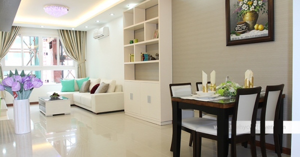 Cho thuê căn hộ chung cư Central Plaza, 91 Phạm Văn Hai, 65m2, 2PN, 11tr/th nhà NTCB