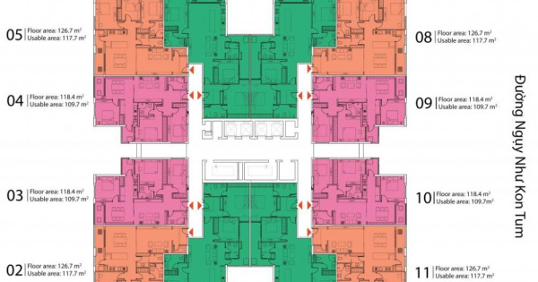 Chính chủ bán căn góc 3PN full nội thất xịn diện tích 134,6m2 tầng đẹp view thoáng giá 9.69 tỷ HĐMB