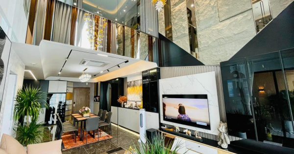 Căn duplex duy nhất Thanh Xuân Complex, 186m2 thiết kế 4ngủ 4 ban công 2slot full nội thất giá 18tỷ