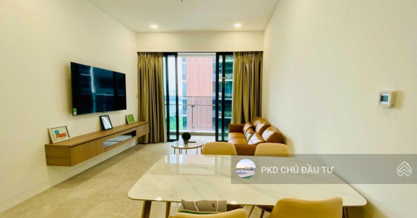 Cho thuê The Thủ Thiêm căn 94m2/2PN/2WC full nội thất mới 100% view trực diện sông giá 30tr/th