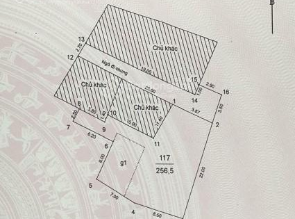 Bán 256.5m2 đất thổ cư tại Lạc Long Quân, Xuân La, Tây Hồ giá 41 tỷ