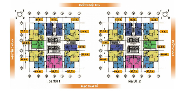 Bán Căn hộ 2PN, 1WC, 55m2 giá ưu đãi tại Nguyễn Chánh, p Trung Hòa, Q.Cầu Giấy, HN, 3,7 tỷ