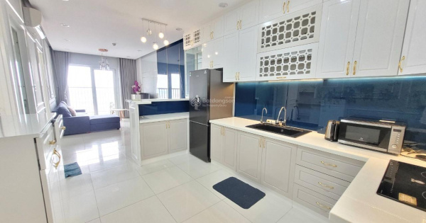 Căn hộ cho thuê 2PN 65m2 giá rẻ nhà mới sơn nội thất thiết kế phong cách Châu Âu cam kết chuẩn 100%