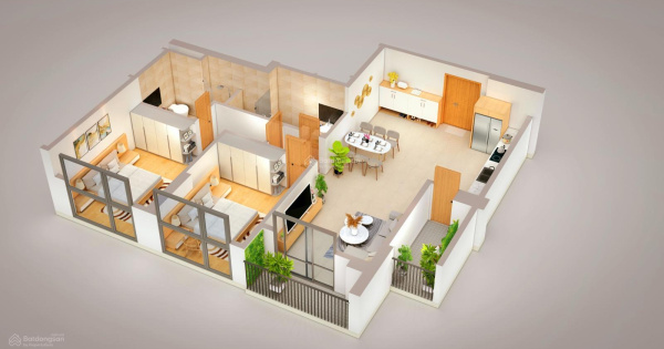 Bán gấp CHCC Khai Sơn City 90m2, 2PN, 2WC 5.5 tỷ. LH: 0985 575 ***