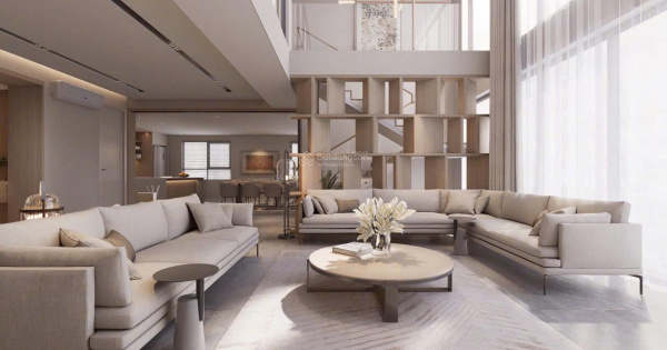 Penhouse tầng 49 + 50 cao nhất Cầu Giấy, bàn giao thô gia chủ tự thiết kế có bể bơi view Hồ Tây đẹp