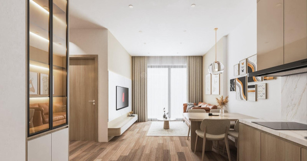 Chính chủ cần bán căn 1PN cộng 43m2 tại toà The Sapphire - Vinhomes Smart City full nội thất 2,7 tỷ