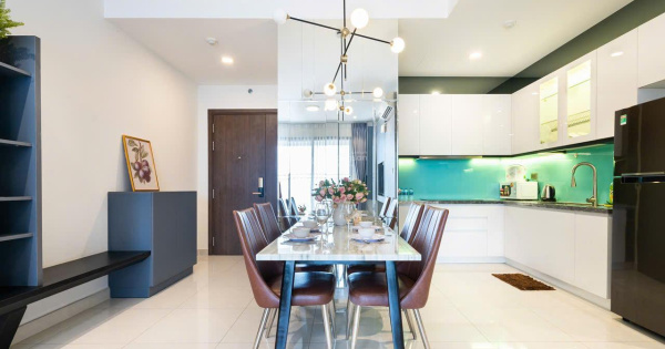 Cần cho thuê căn hộ 2PN (88m2) - Saigon Royal - 25 triệu/tháng - View Sông - Full NT - 0918 753 ***