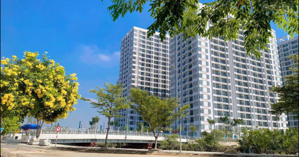 Cho thuê căn hộ MT 63m2, view hồ bơi, rèm + 1 máy lạnh, giường, tủ, bàn ăn, bếp, máy hút mùi 6,5tr