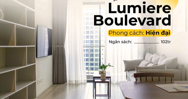 Săn căn hộ đẹp nhất Lumiere Boulevard chỉ 10% nhận nhà, view triệu đô - chỉ từ 4,2 tỷ CH 2PN 76m2