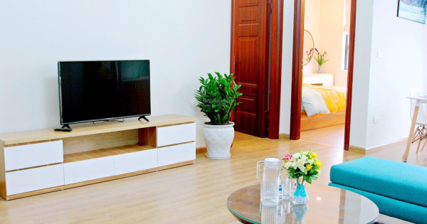 24H/7 - cho thuê chung cư 90 Nguyễn Tuân 2 phòng ngủ, full đồ giá 14tr/th