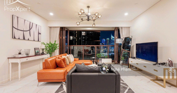 Cho thuê căn hộ 3PN Galleria, Metropole Thủ Thiêm full nội thất mới đẹp view cầu Ba Son. 0932 106 ***