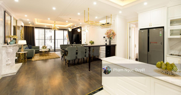 (Giá thật) chính chủ bán căn 120m2 3PN + 2WC tầng trung full nội thất giá 12 tỷ CC BRG Lê Văn Lương