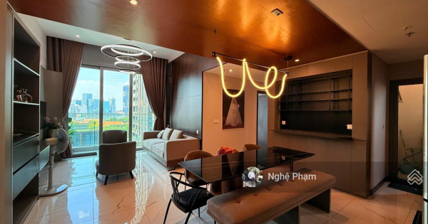 Đang trống sẵn cần cho thuê 2PN Empire city. Nội thất cao cấp. View sông Bitexco. LH 0932 106 ***