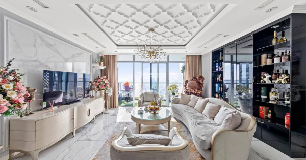 Cho thuê căn hộ Saigon Royal 115m2, 3PN view sông Q. 1, giá: 30 tr/tháng, Q.4, LH: 0903 077 ***. Được