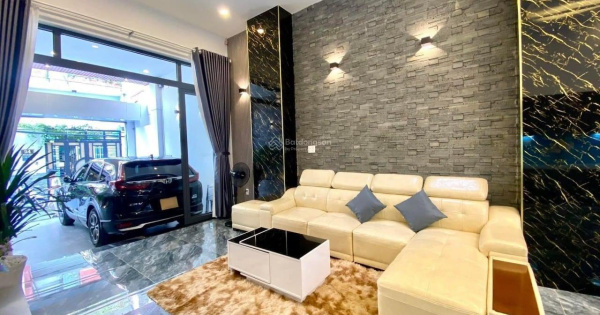 Nhà mới HXH gần MT Hậu Giang, 4 x 17m, 4 tầng BTCT, 5PN 3WC, gần cc Him Lam, khu dân trí cao