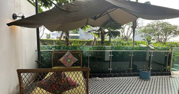 1 phòng ngủ sân vườn - DT 73m2 - giá 7,8 tỷ - Full nội thất sang trọng - Mới