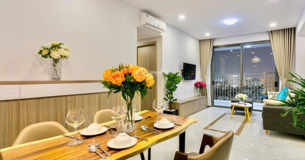 Cho thuê căn hộ CC Xi Grand Court Quận 10. DT 75m2, 2PN - 2WC. Giá 14tr/th. Lh: 0899 552 ***