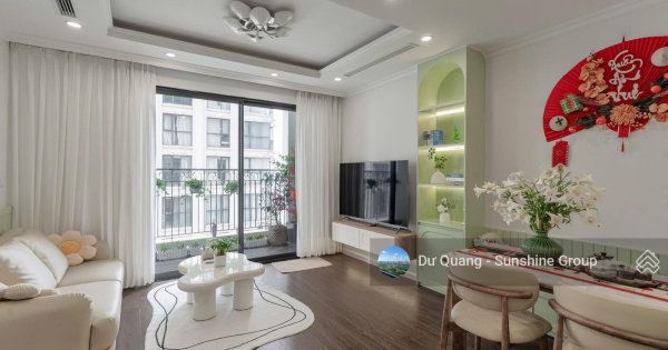 Căn góc 3 ngủ Sunshine Riverside - view nội khu - 90m2 - tầng cao - giá: 7.9 tỷ (sổ + full đồ)