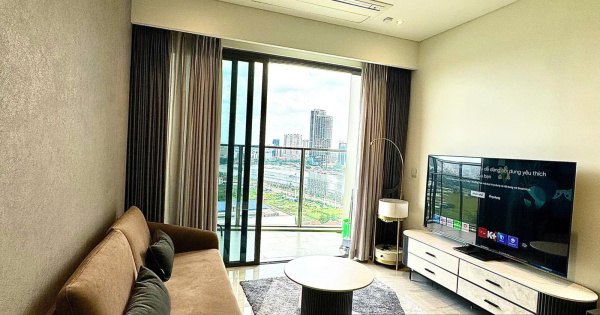 The Opera cho thuê 2PN đầy đủ nội thất - tầng cao, view sông & quận 1