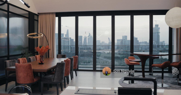 Bán căn Penthouse The River Thủ Thiêm - bàn giao full nội thất cao cấp - tầm view đỉnh nhất dự án