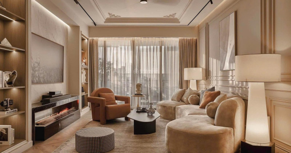 Bán 4 phòng ngủ The River Thủ Thiêm 202m2, thang máy riêng, 50 tỷ all in, đầy đủ nội thất cao cấp