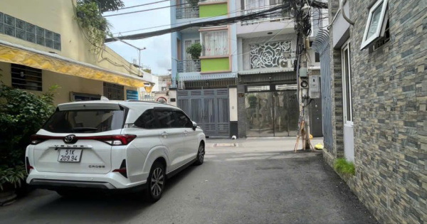 Bán Nhà Hẻm Xe Hơi Đường Nơ Trang Long Phường 7 Bình Thạnh 3x15m Trệt 1 Lầu 2PN 2WC Giá 5,6 tỷ (tl)